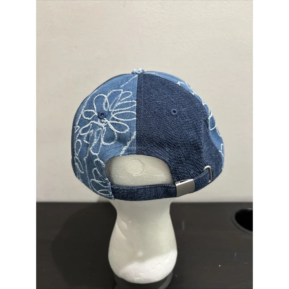 Kangol Cap Hat Denim Mashup Baseball Blue OSFA One Size